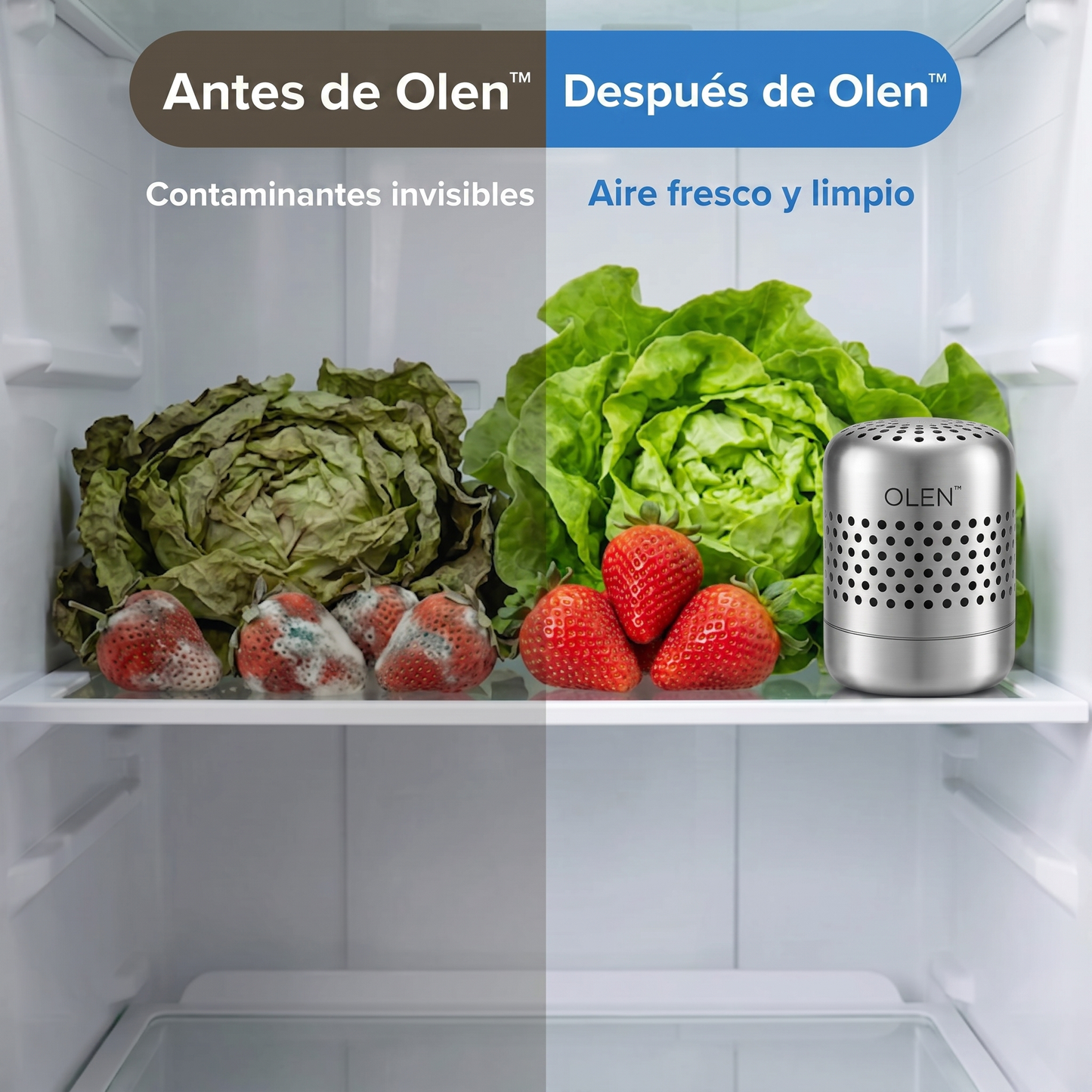 OLEN™ Purificador para frigorífico