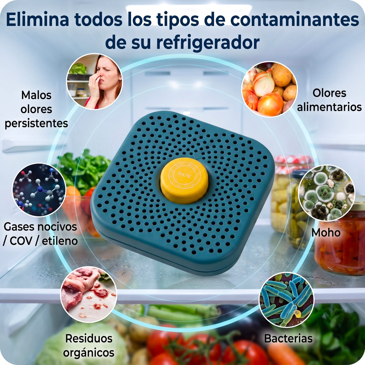 OLEN™ Purificador para frigorífico