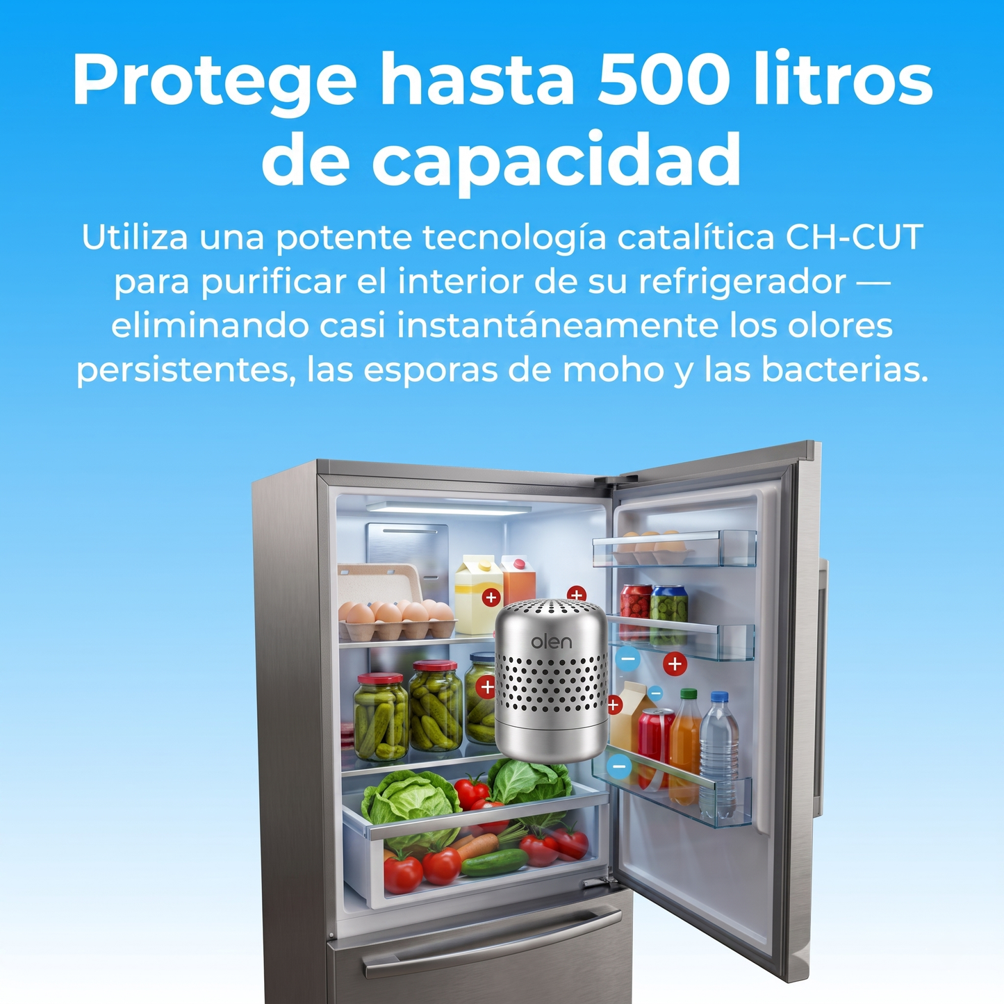 OLEN™ Purificador para frigorífico