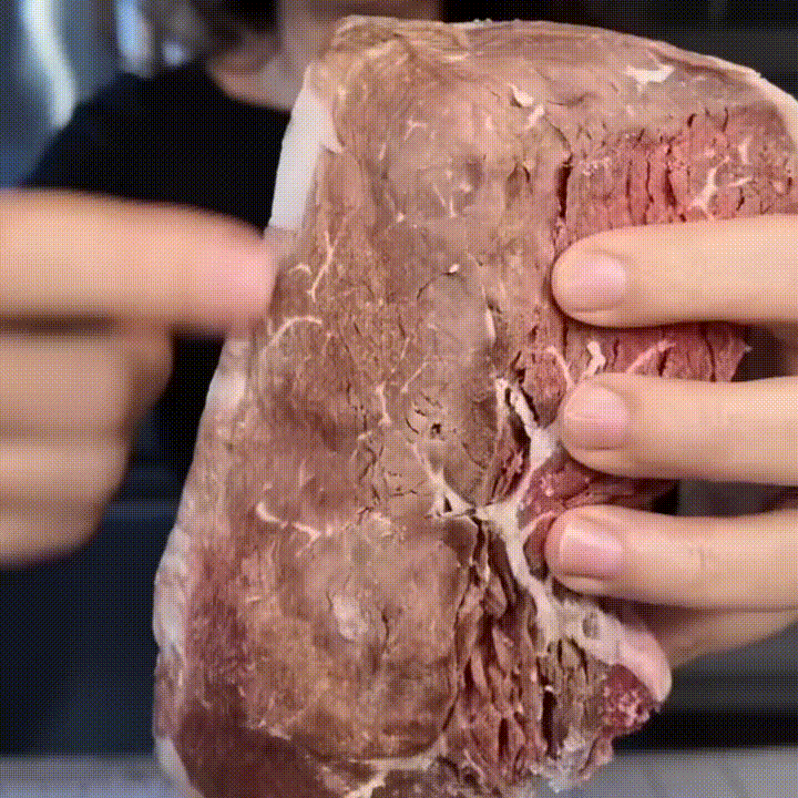 Menos quemaduras por congelación, carne más sabrosa